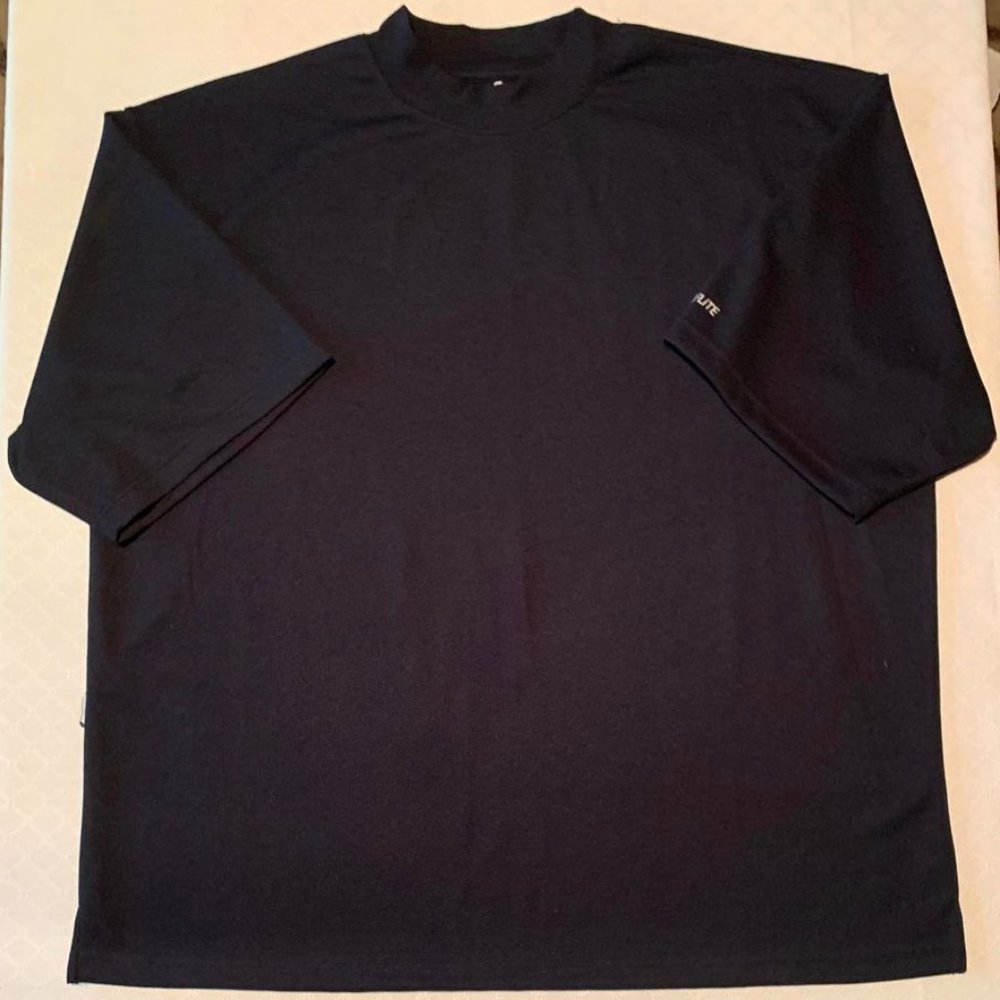 Men's Size XL Top Flight Black Short Sleeve Tee